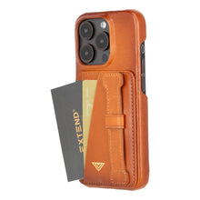 تحميل الصورة في عارض المعرض ، Extend Cover 14 Pro Max With Card Holder - Golden Brown